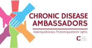 Chronic disease coalition "chronic disease ambassadors" logo